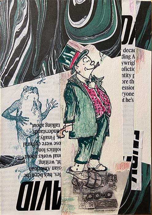 jiggs figure with frog